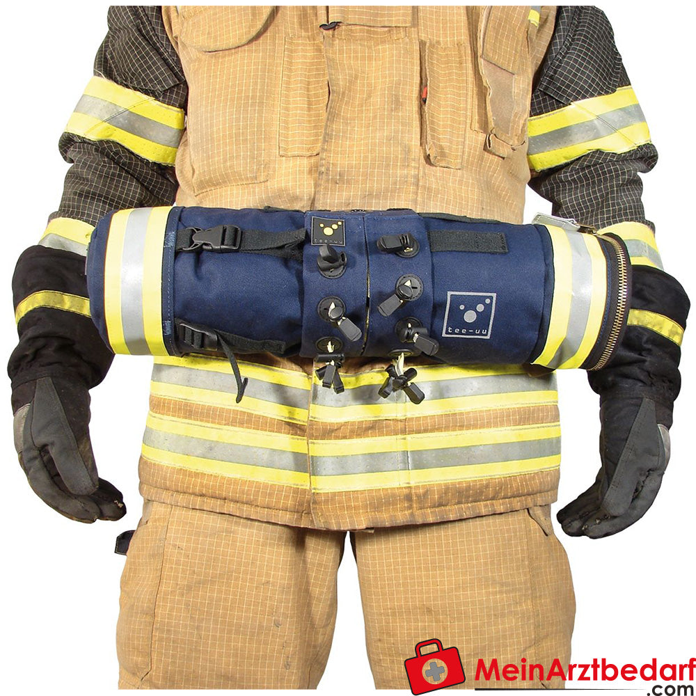 TEE-UU CHECKER POUCH Manschette - blau.