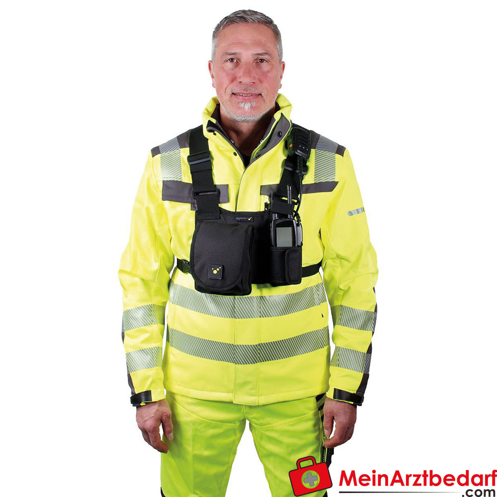 TEE-UU NEU CHEST MOLLE Funkgeräte-Harnisch *- schwarz.