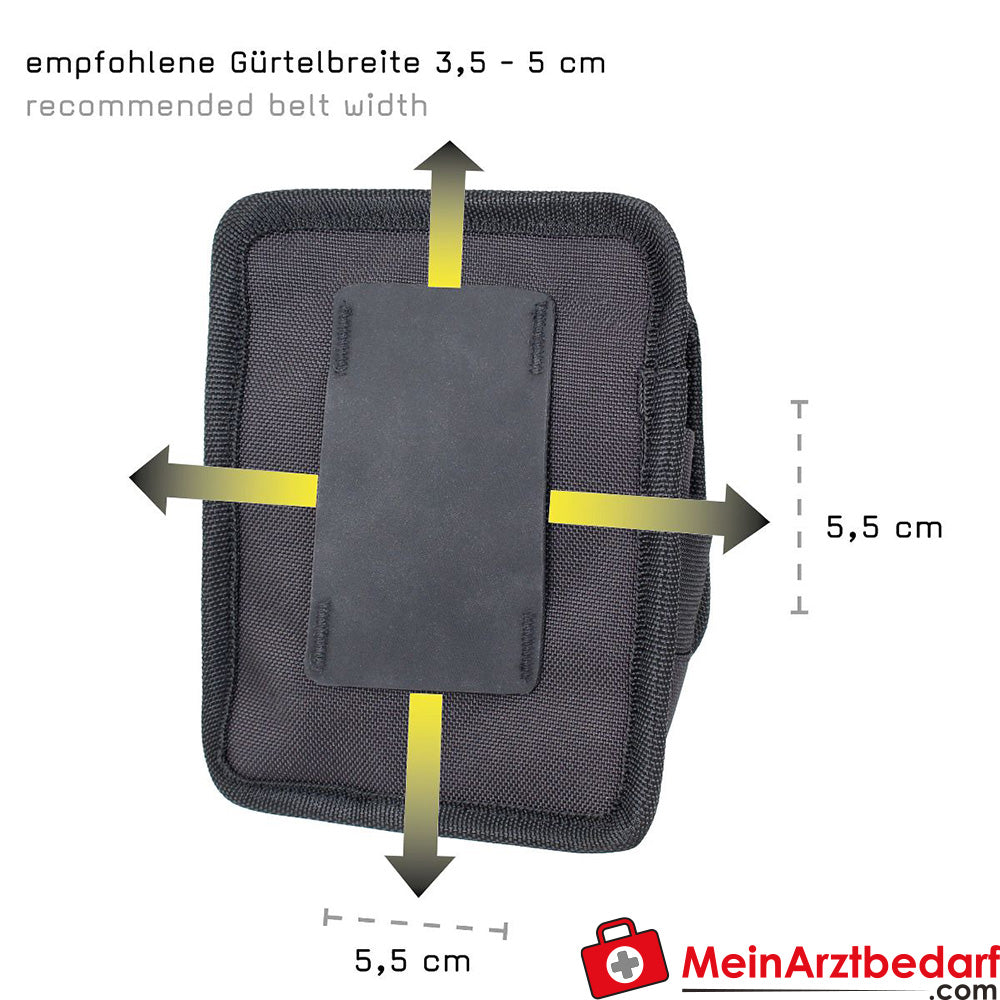 TEE-UU RADIO PLUS Funkgeräte-Holster - schwarz.