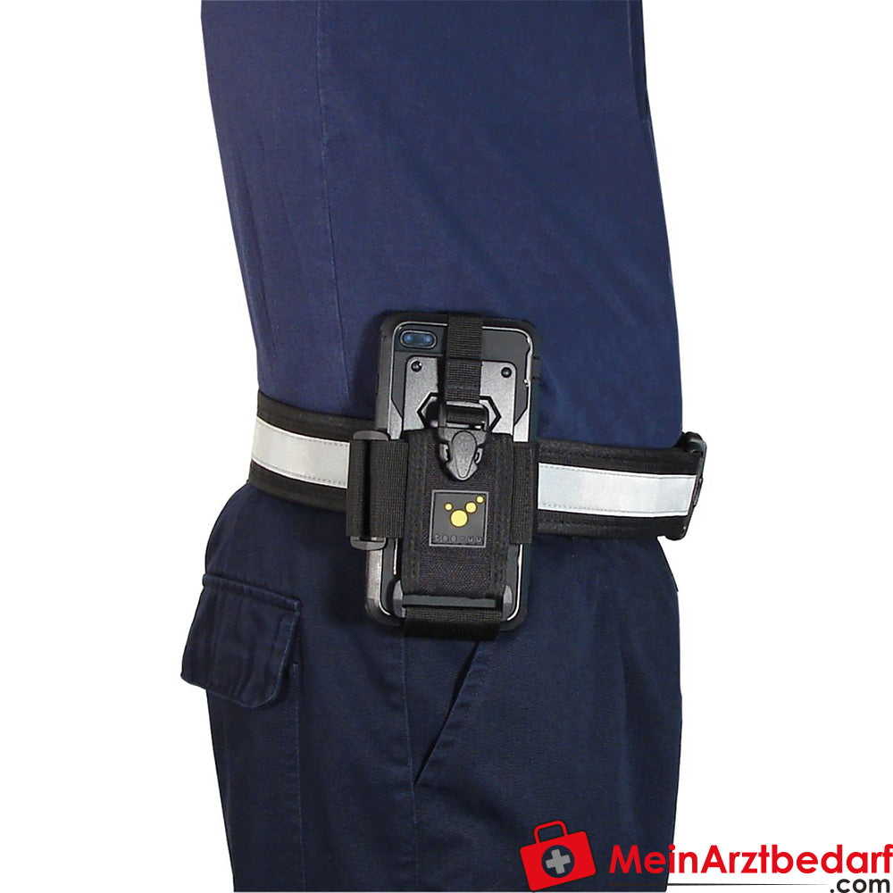 TEE-UU RING XL Digitalfunk/Smartphone-Holster - schwarz.