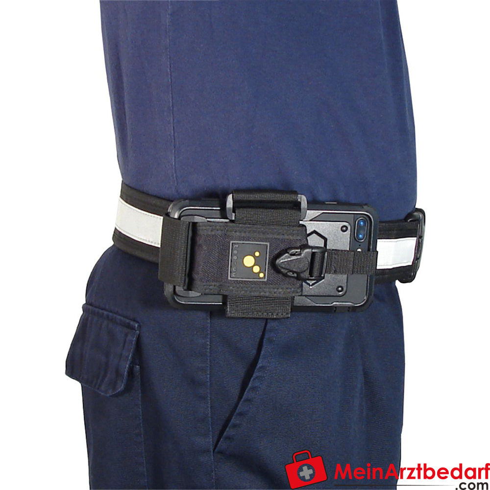 TEE-UU RING XL Digitalfunk/Smartphone-Holster - schwarz.