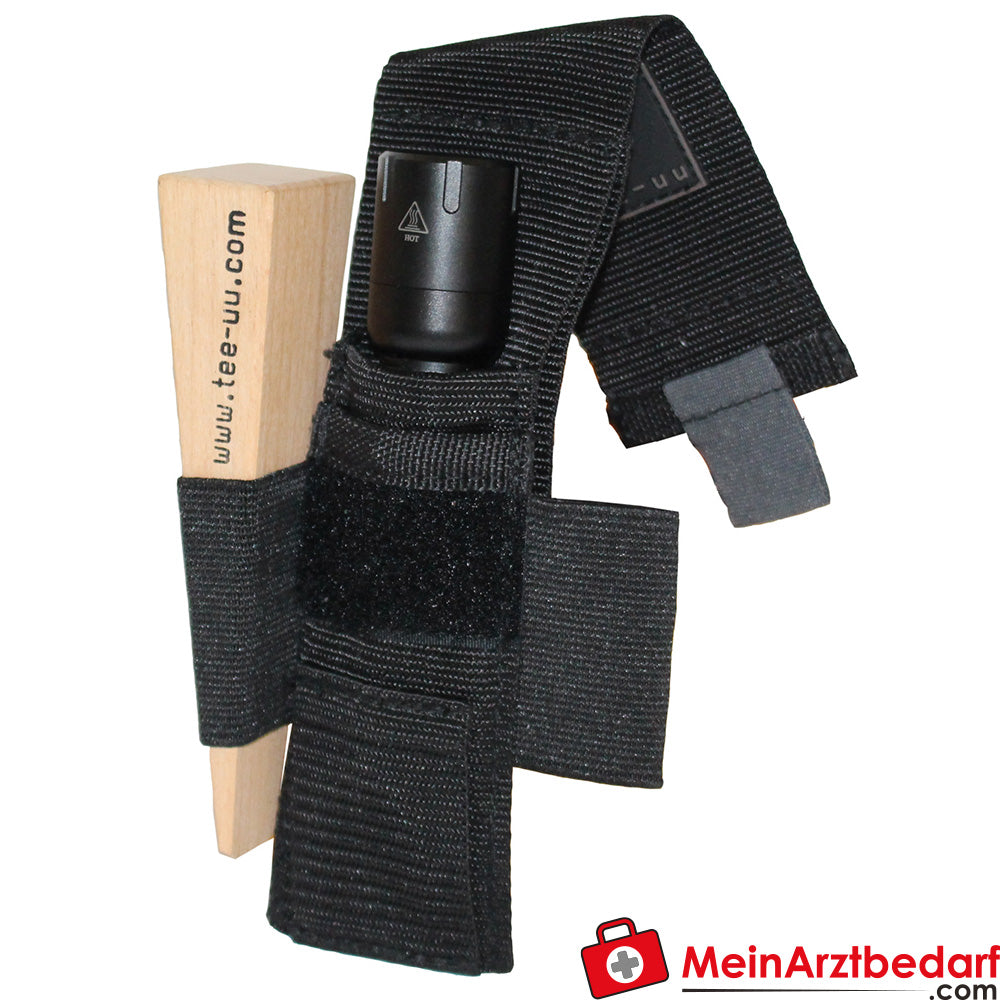 TEE-UU MINI LED Taschenlampen-Holster - schwarz.
