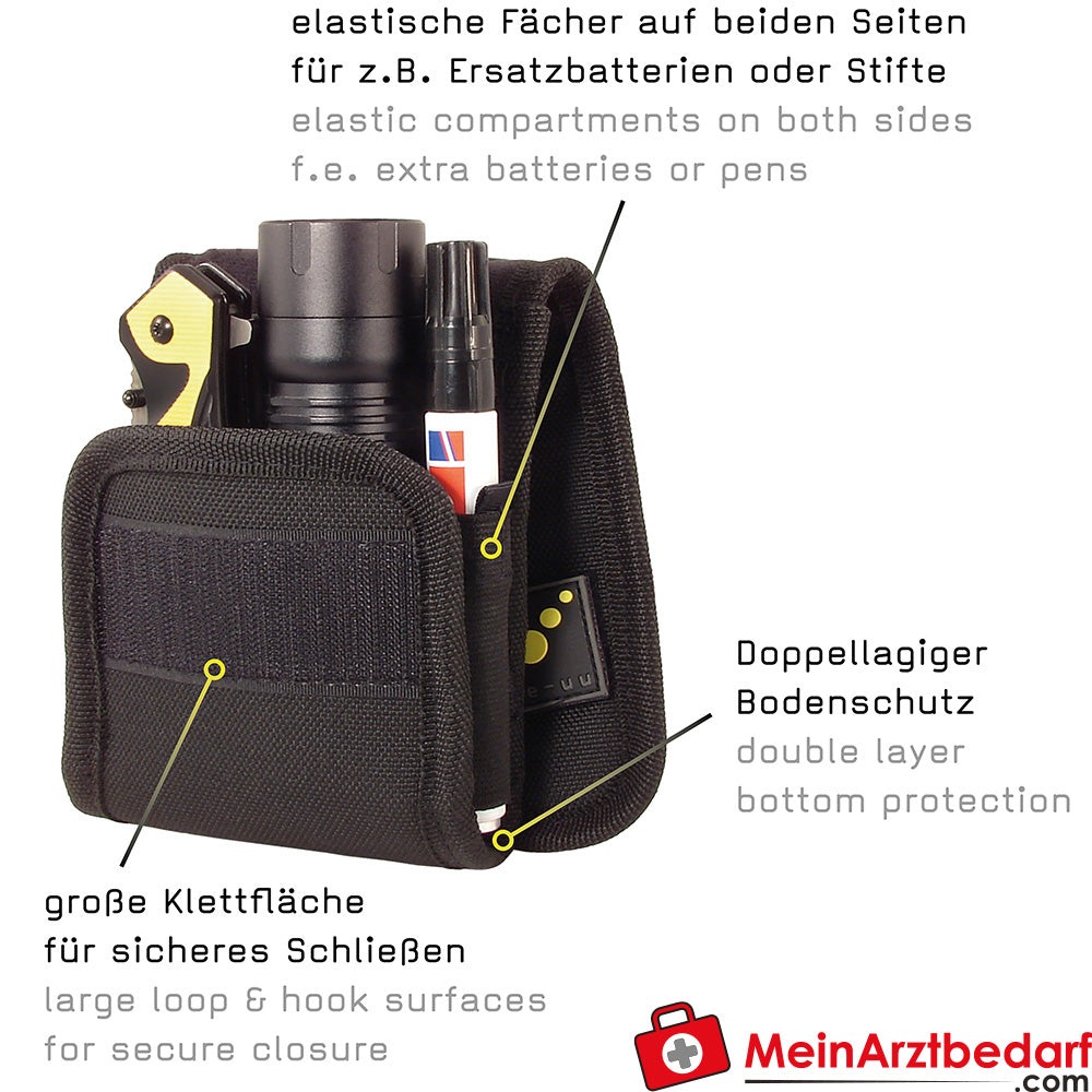 TEE-UU DUPLEX TAC Holster, MOLLE - schwarz.