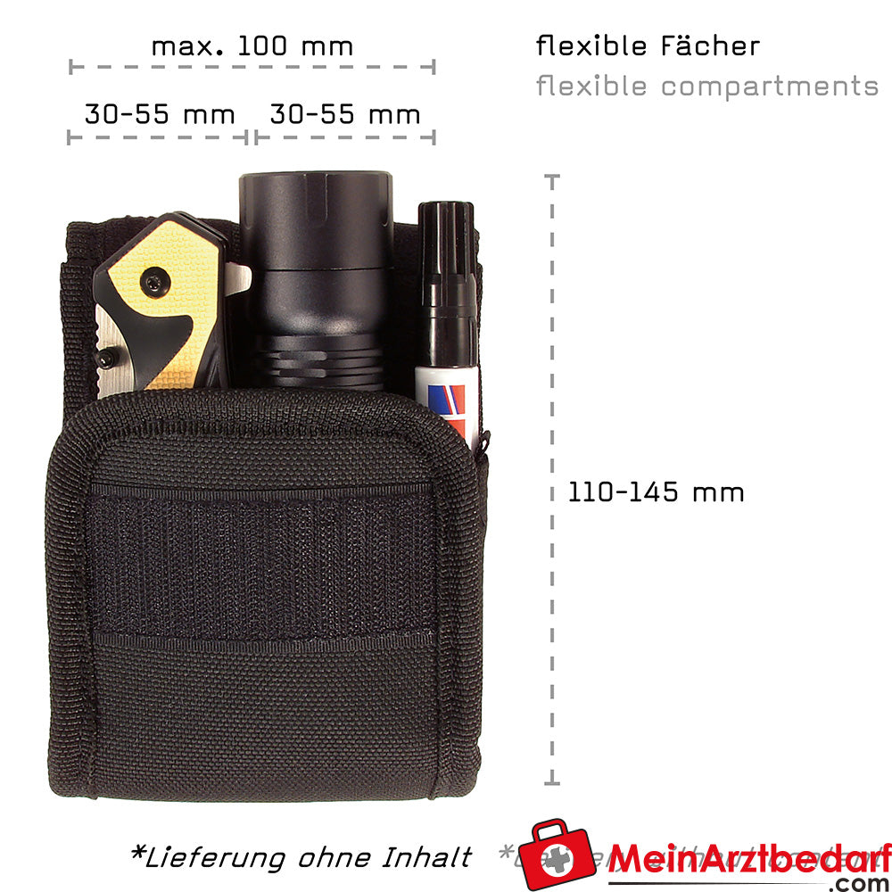 TEE-UU DUPLEX TAC Holster, MOLLE - schwarz.