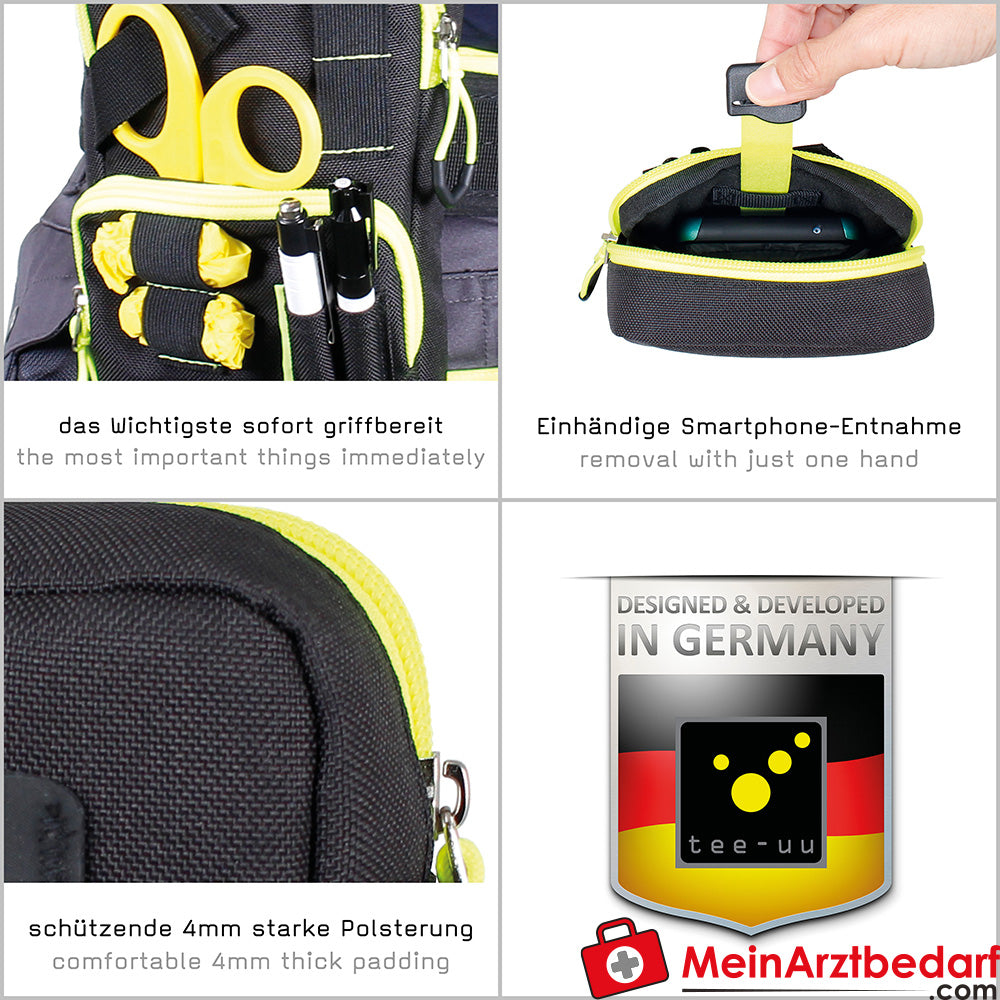 TEE-UU ZIP PLUS Holster - schwarz.