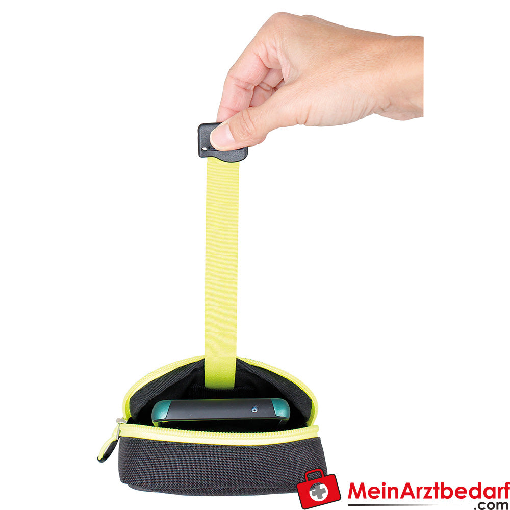 TEE-UU ZIP PLUS Holster 1200D Polyester 13,5x21x7 cm schwarz