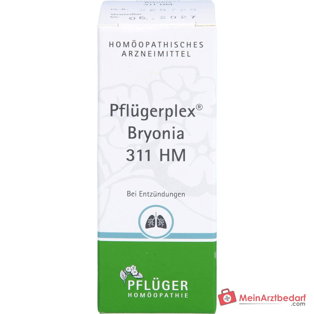 Pflügerplex Bryonia 311 HM (Bryonia, Euphrasia, Belladonna) Tabletten 100 Stück