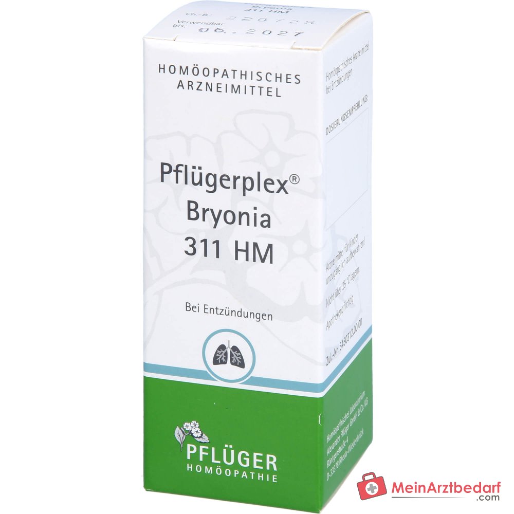 Pflügerplex Bryonia 311 HM (Bryonia, Euphrasia, Belladonna) Tabletten 100 Stück