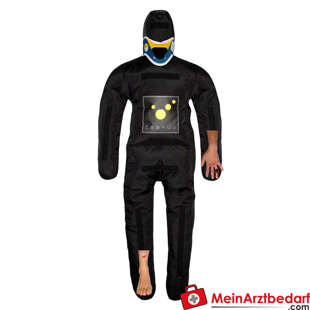 TEE-UU CRASH & CARRY Übungspuppe - schwarz.