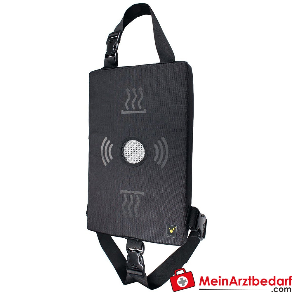 TEE-UU CRASH SIM Simulationsweste, schwarz.