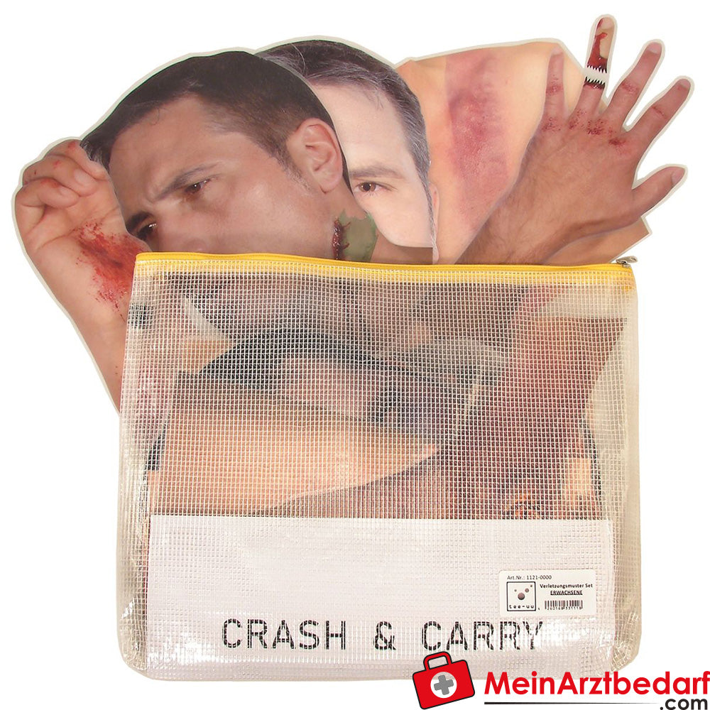 TEE-UU VERLETZUNGSMUSTER Set.