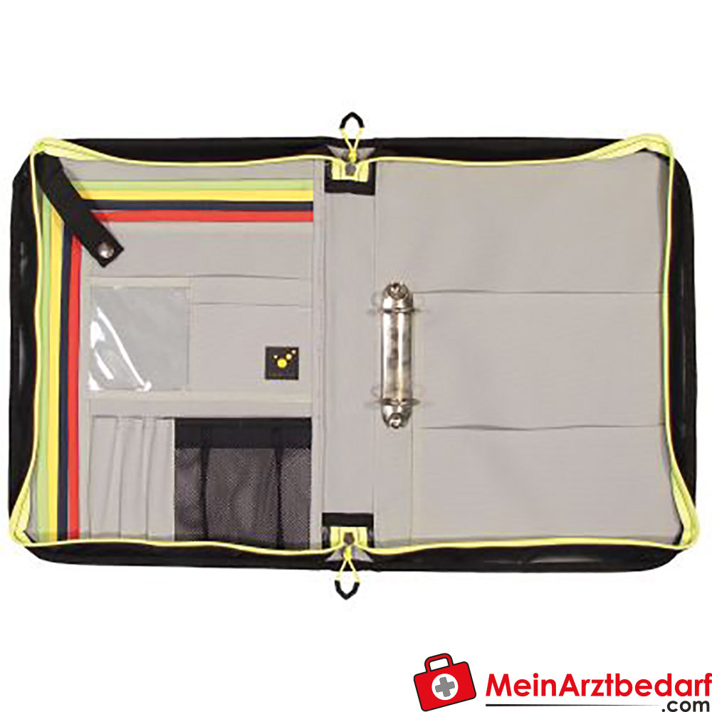 TEE-UU BIG organizer wkładka teczka DIN A4 materiał plandeka 29×39×5 cm z paskiem do przenoszenia