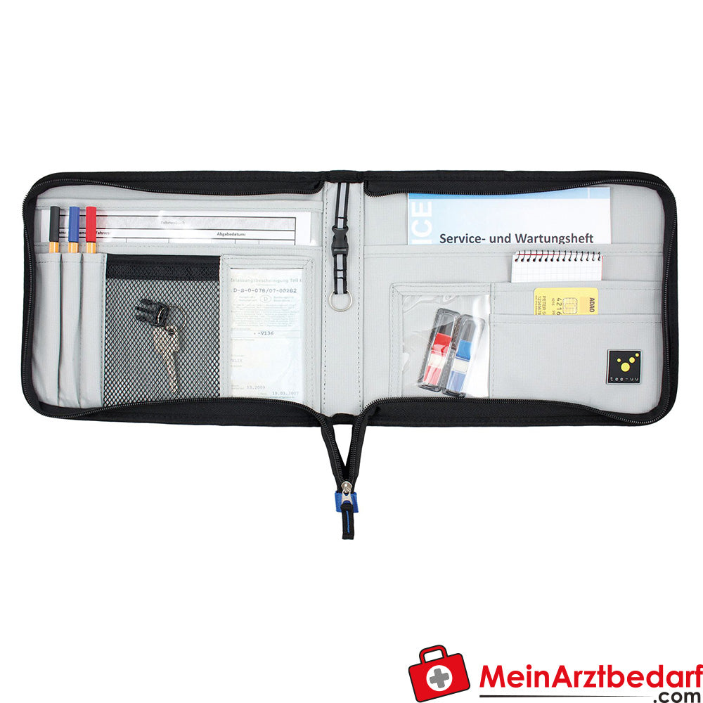 TEE-UU TOUR Organizer für DIN A5, quer.