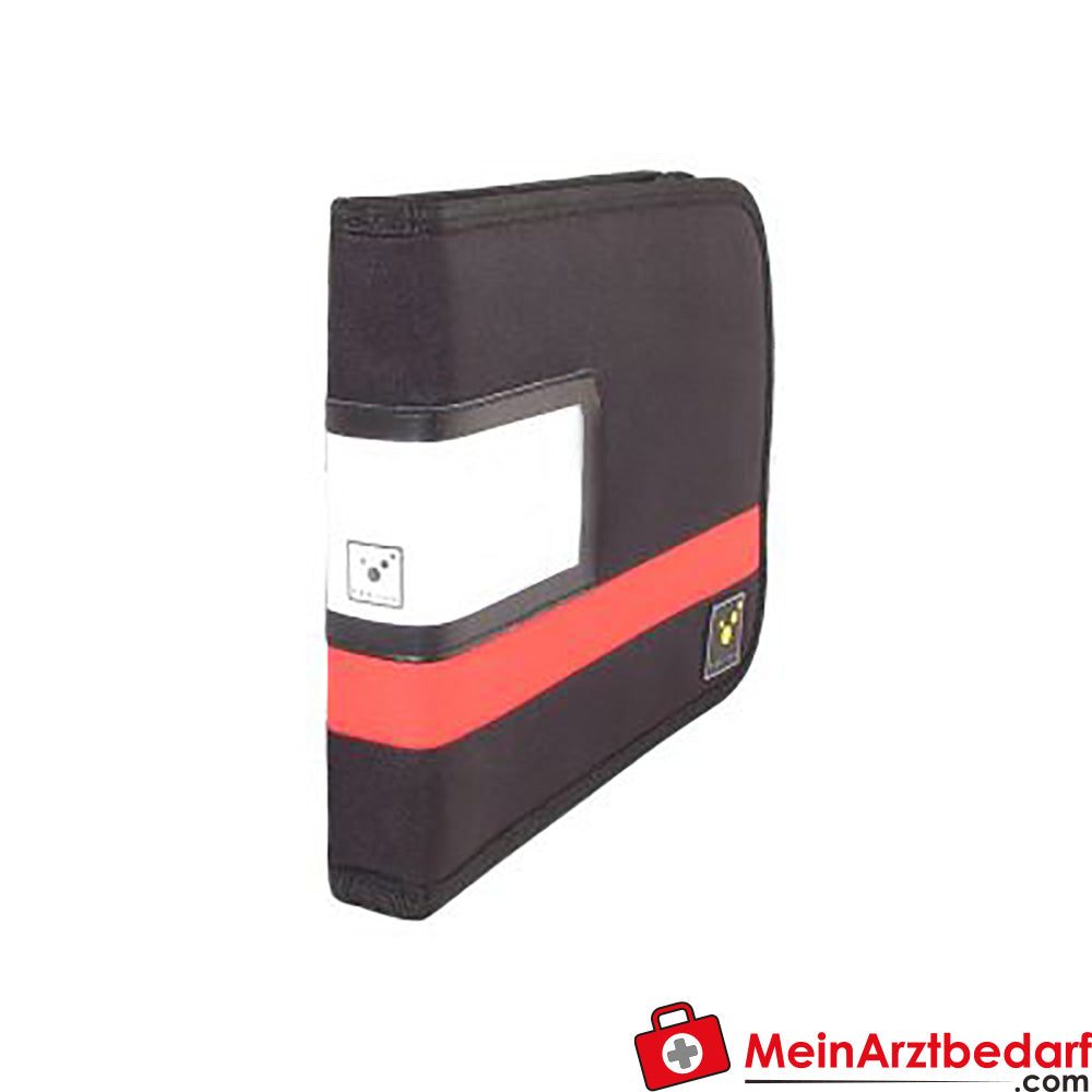 TEE-UU KEYSAFE Schlüsselmappe für 14 Schlüssel - schwarz.