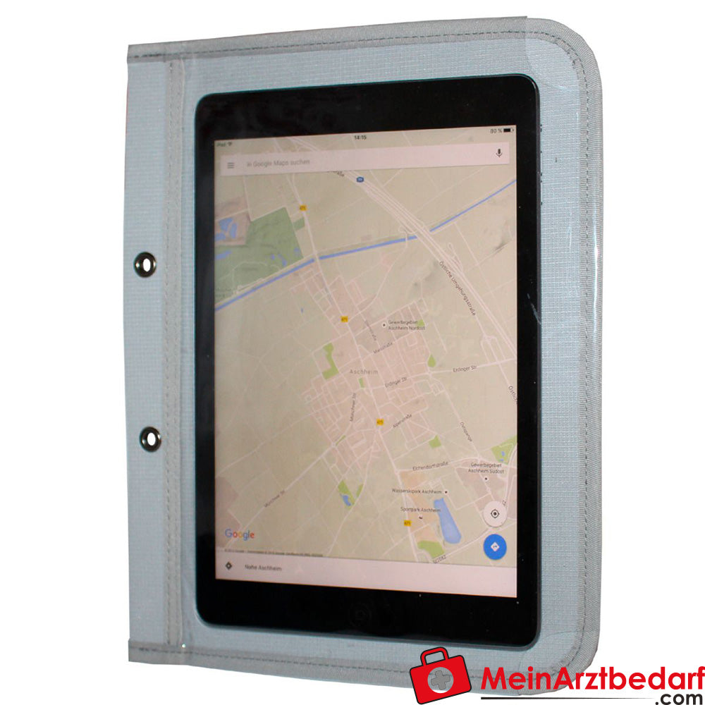 TEE-UU TABLET-FLAP Einhefter für BIG Organizer - grau.