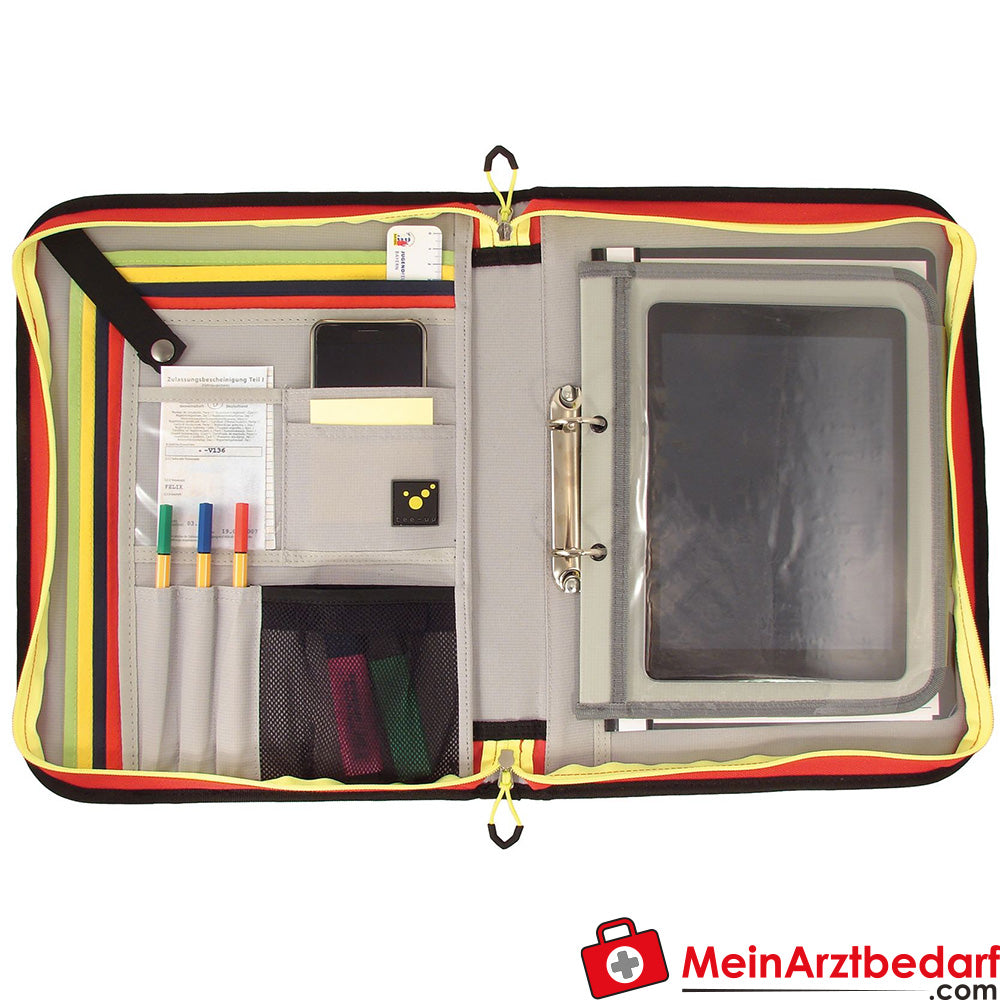 TEE-UU TABLET-FLAP Einhefter für BIG Organizer - grau.
