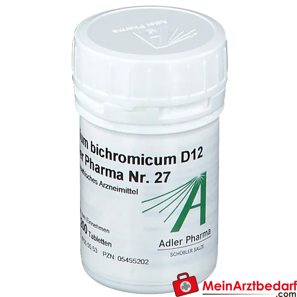 Adler Pharma Kalium bichromicum D12 Biochemie nach Dr. Schüßler Nr. 27.
