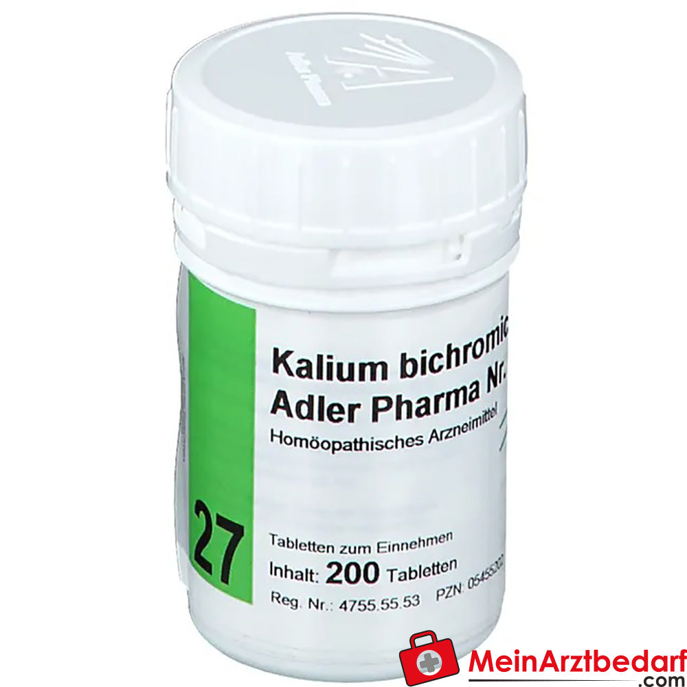 Adler Pharma Kalium bichromicum D12 Biochemie nach Dr. Schüßler Nr. 27.