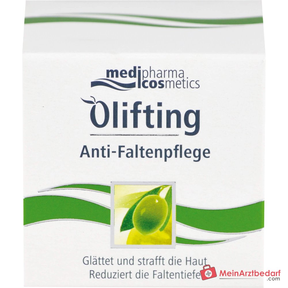 medipharma cosmetics Olivenöl Olifting Anti-Faltenpflege Creme, 50 ml