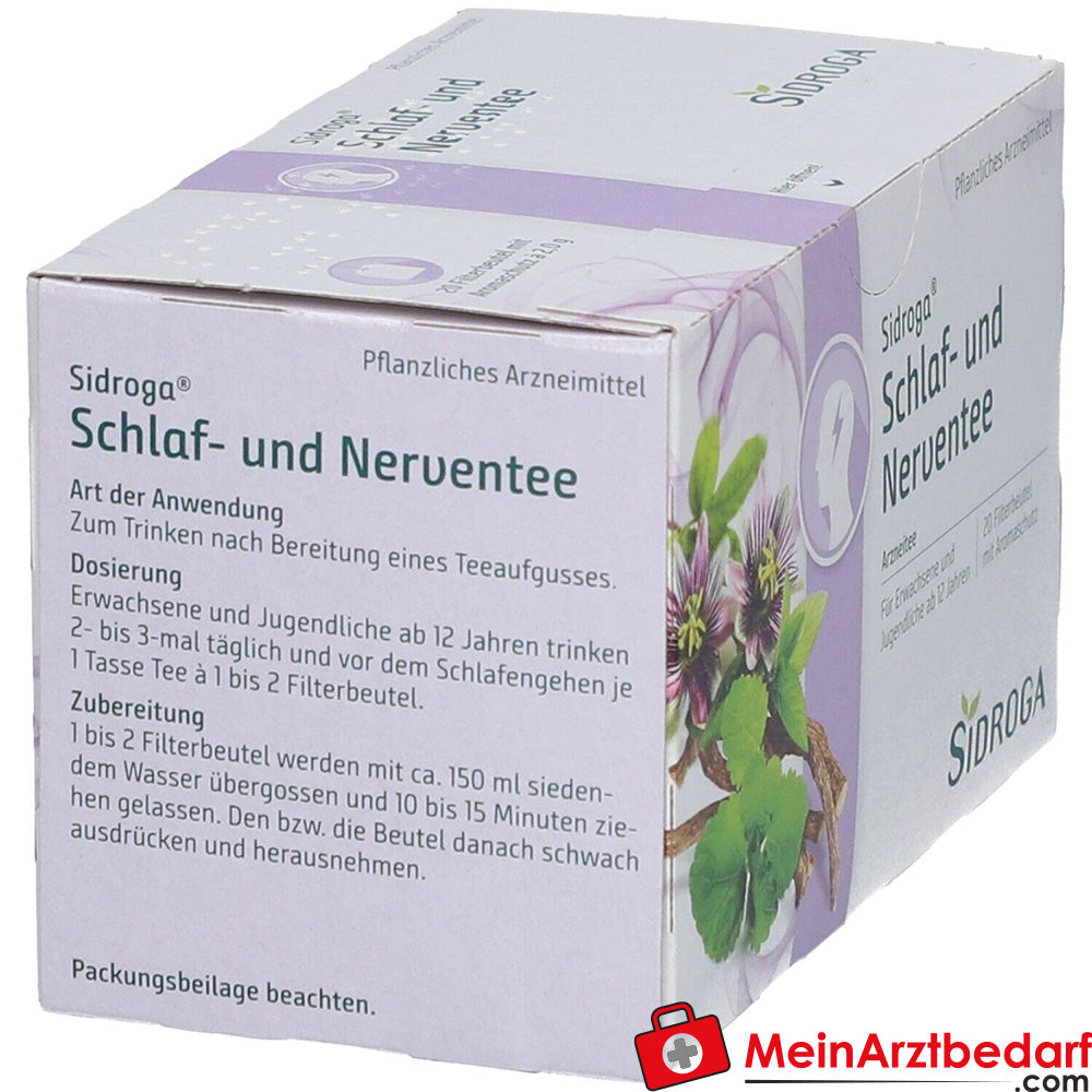 Sidroga Schlaf- und Nerventee.