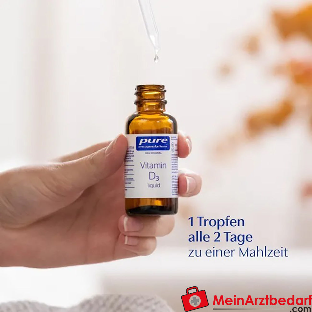 pure Encapsulations® Vitamin D3 liquid, 22,5ml.