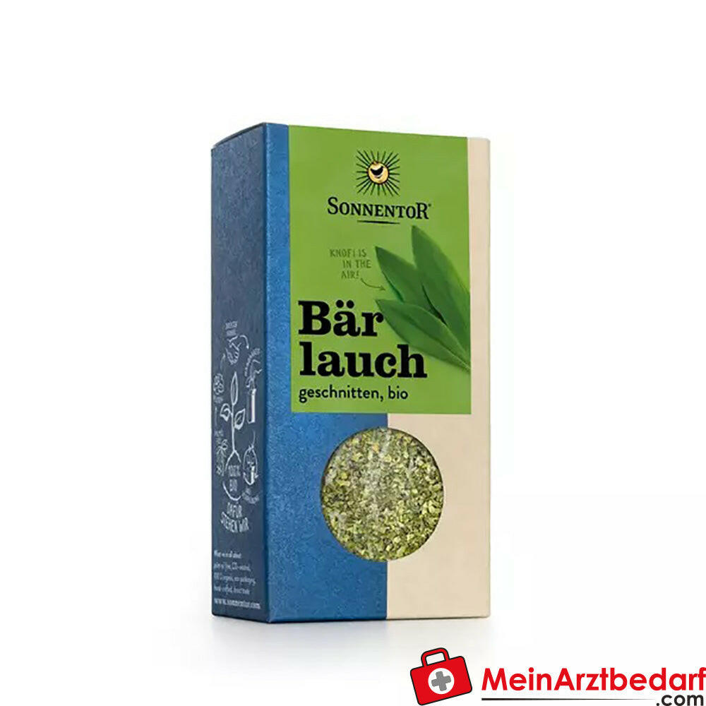 Sonnentor Bio Bärlauch geschnitten.