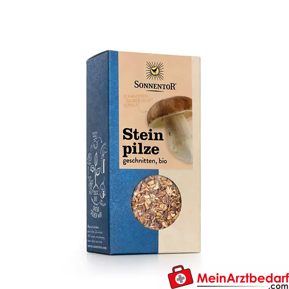 Sonnentor Bio Steinpilze geschnitten.