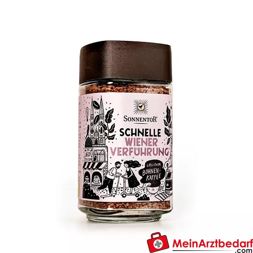 Sonnentor Bio Schnelle Wiener Verführung Kaffee Instant.