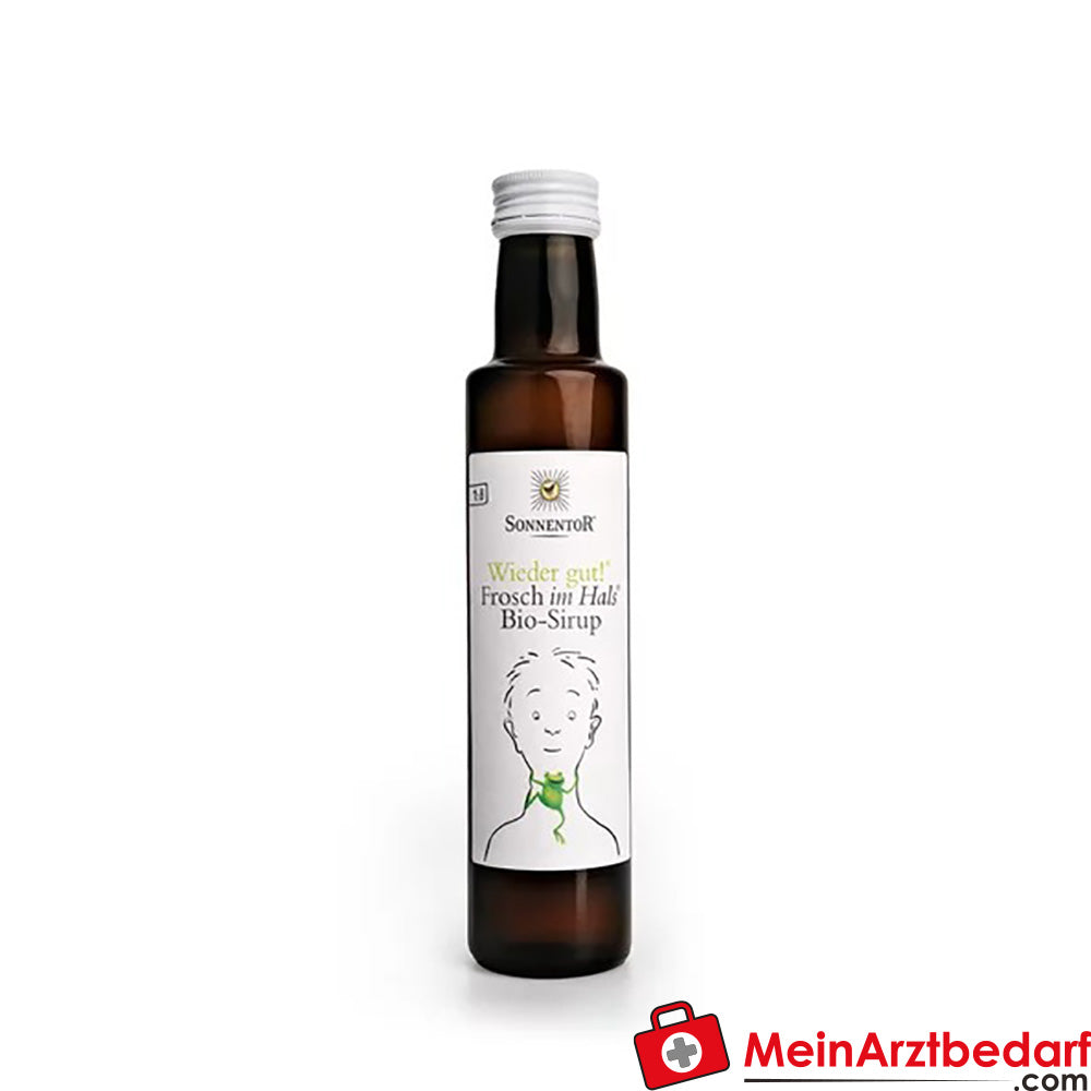 Sonnentor Bio Frosch im Hals Sirup.