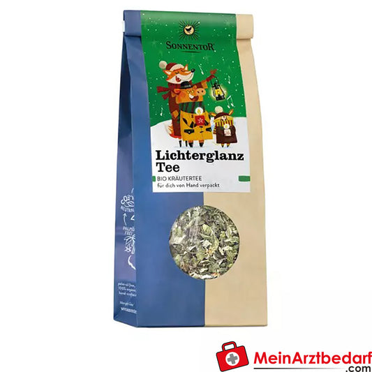Sonnentor Bio Lichterglanz Kräutertee.
