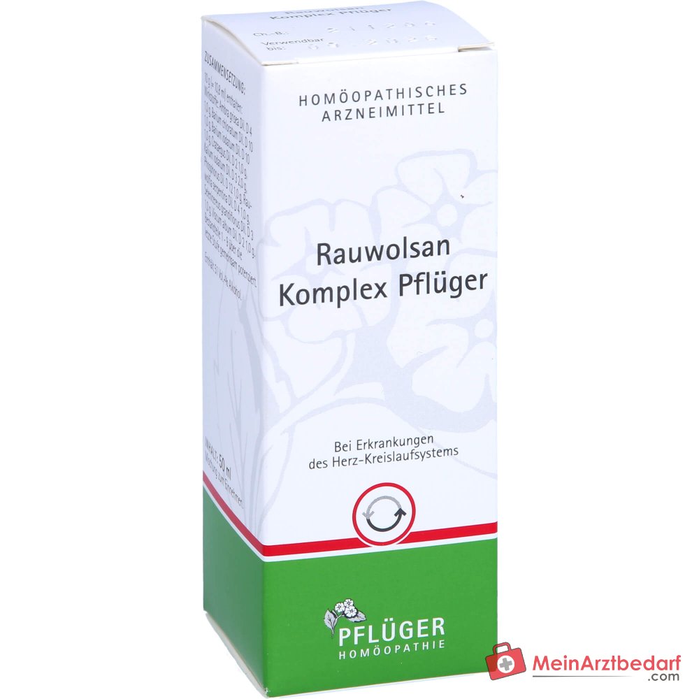 Pflüger Rauwolsan complex druppels met Ambra grisea, Viscum album en anderen