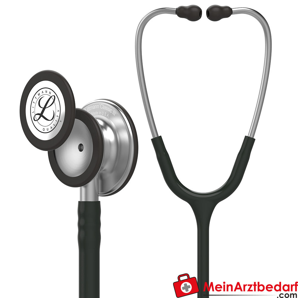 Littmann Classic III Stethoscoop, Dubbele frequentie, Enkel-slang, Roestvrijstalen editie