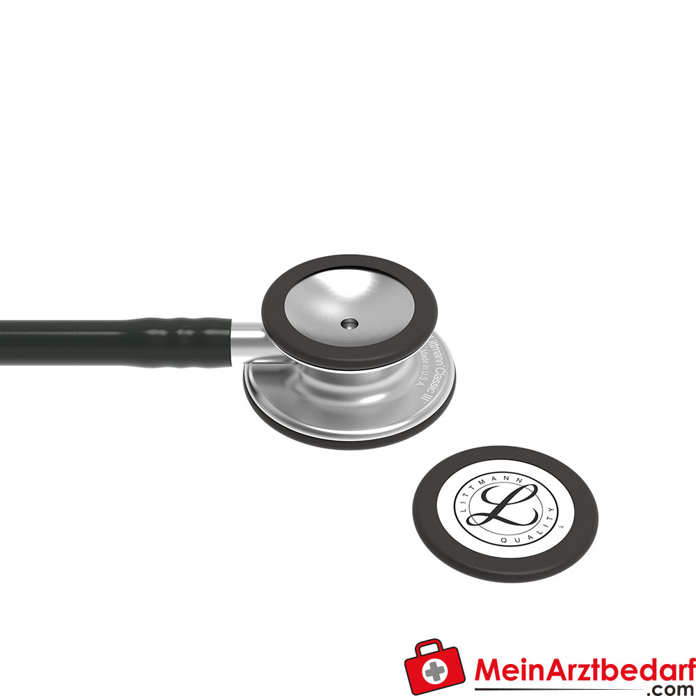 Littmann Classic III Stethoscoop, Dubbele frequentie, Enkel-slang, Roestvrijstalen editie