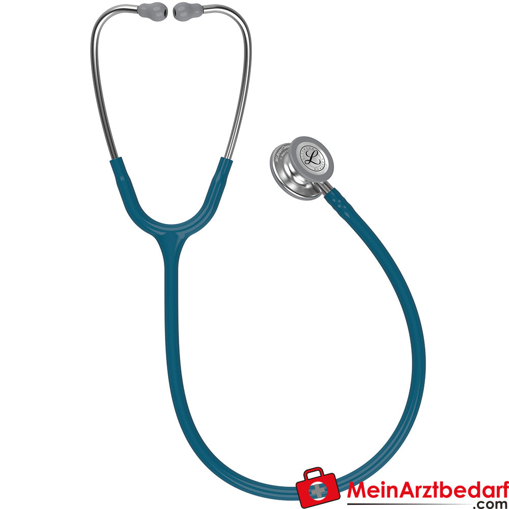 Littmann Classic III Stethoscoop, Dubbele frequentie, Enkel-slang, Roestvrijstalen editie