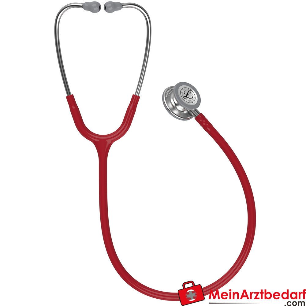 Littmann Classic III Stethoscoop, Dubbele frequentie, Enkel-slang, Roestvrijstalen editie
