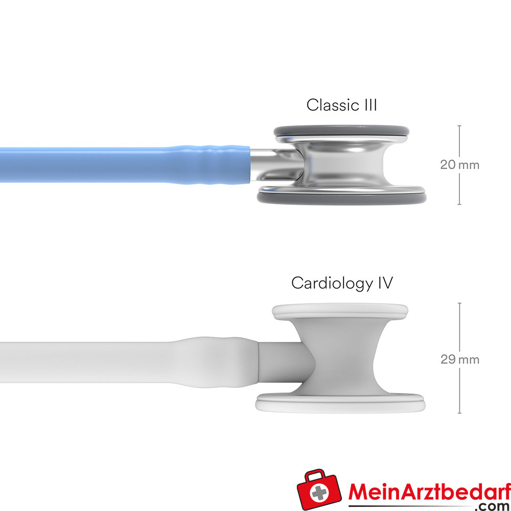 Littmann Classic III Stethoscoop, Dubbele frequentie, Enkel-slang, Roestvrijstalen editie