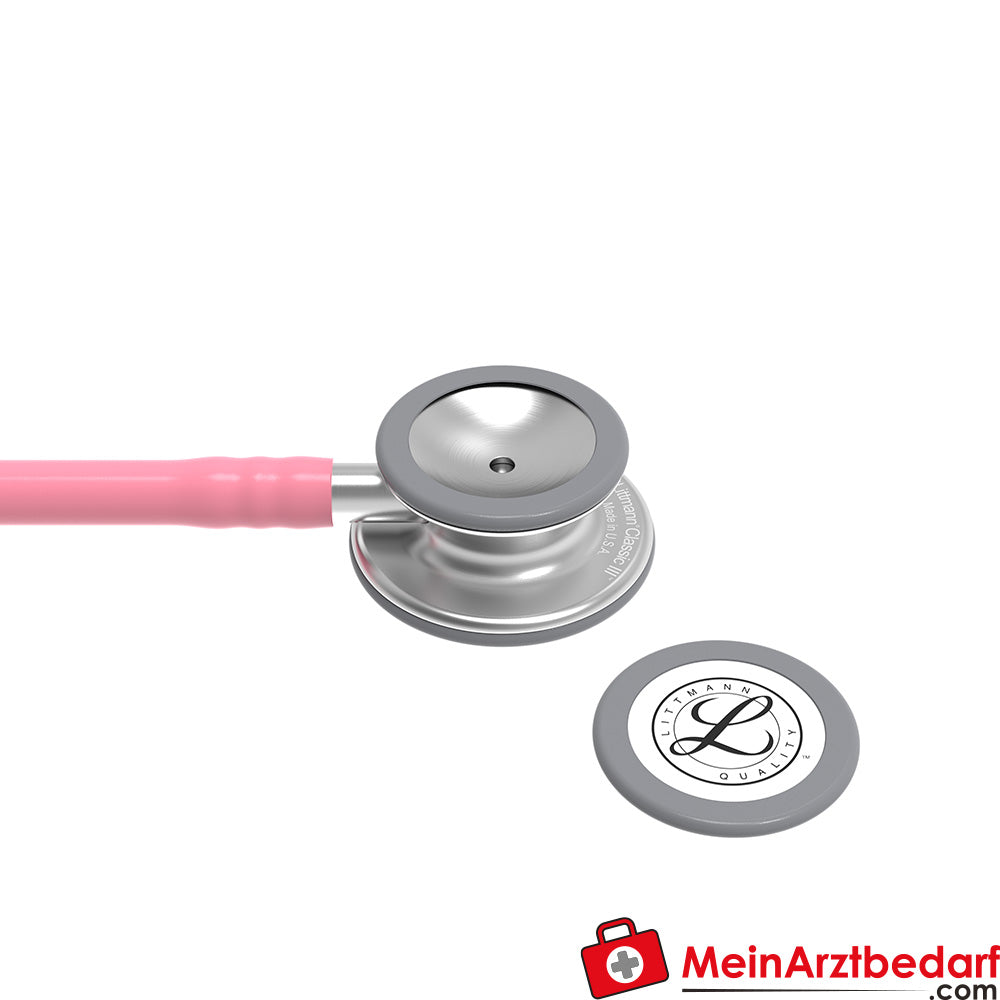 Littmann Classic III Stethoscoop, Dubbele frequentie, Enkel-slang, Roestvrijstalen editie