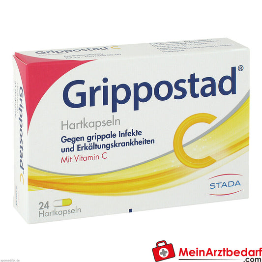 Grippostad C gegen grippale Infekte und Erkältungskrankheiten Hartkapseln.