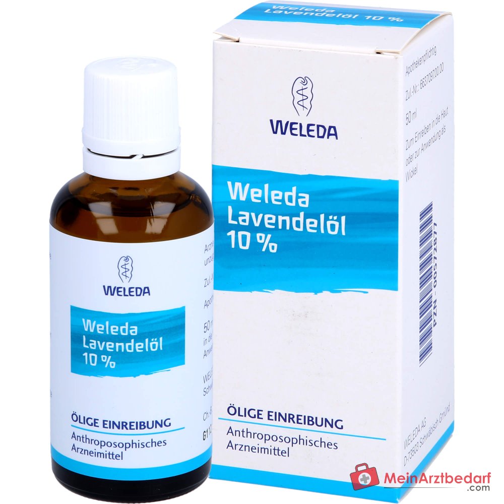 Weleda Lavendelöl 10% ölige Einreibung, 50 ml