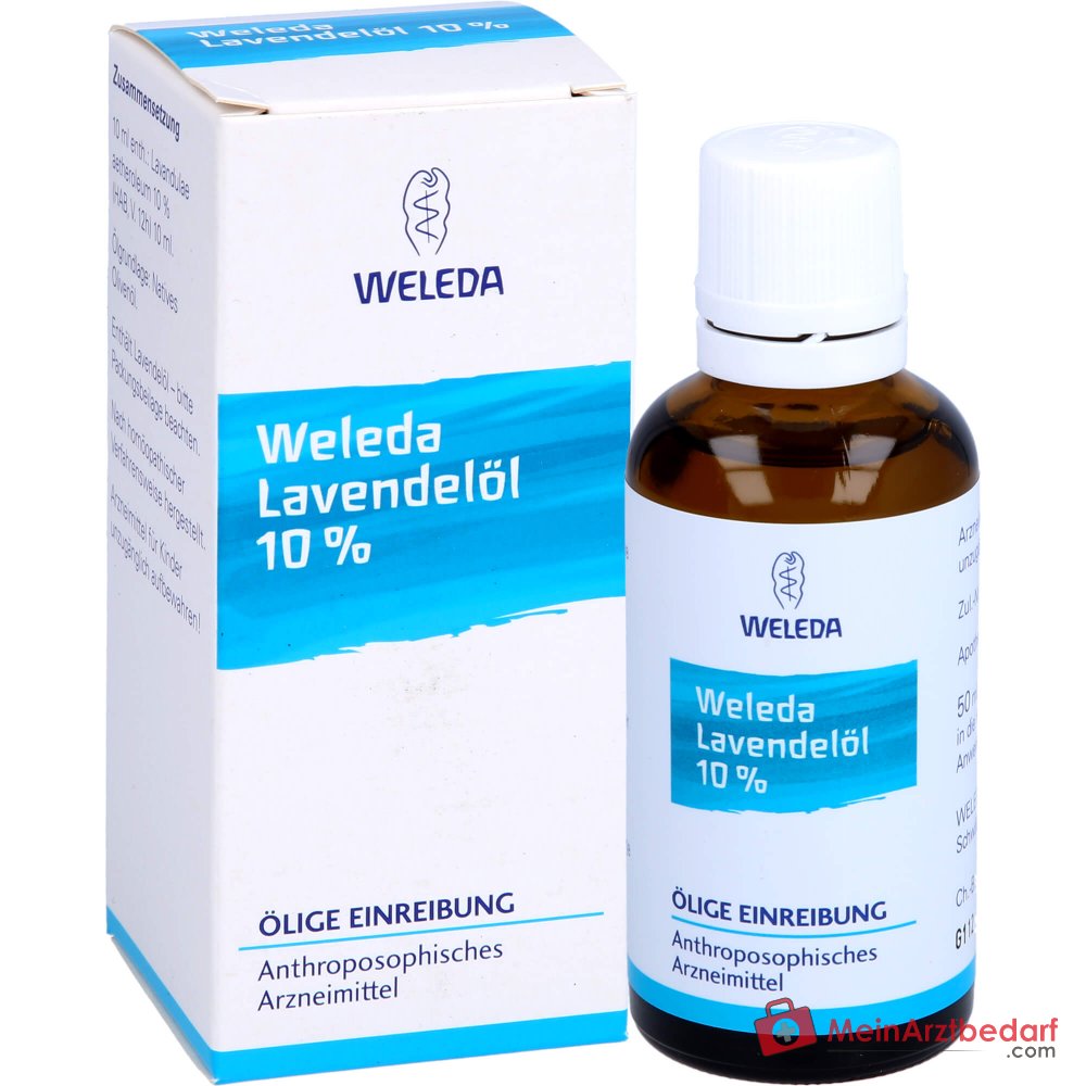 Weleda Lavendelöl 10% ölige Einreibung, 50 ml