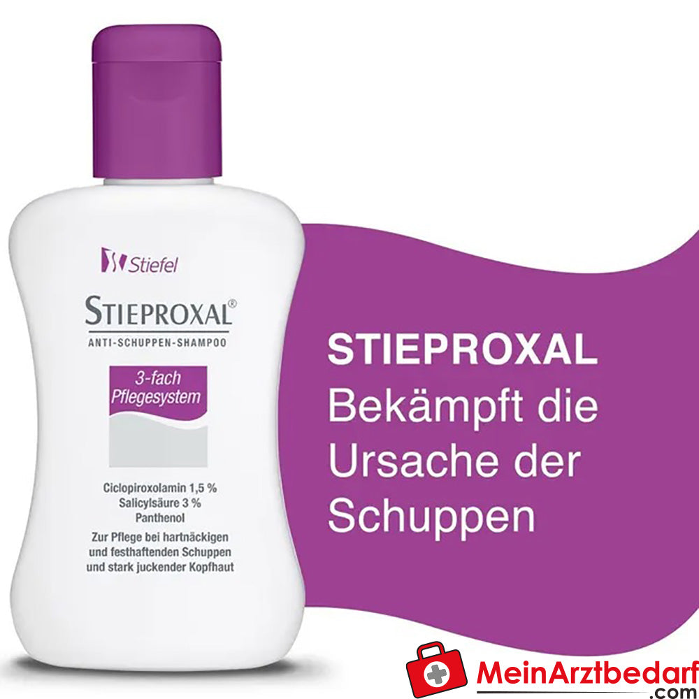 STIEPROXAL 3-fach Shampoo bei hartnäckigen Schuppen, 100ml.