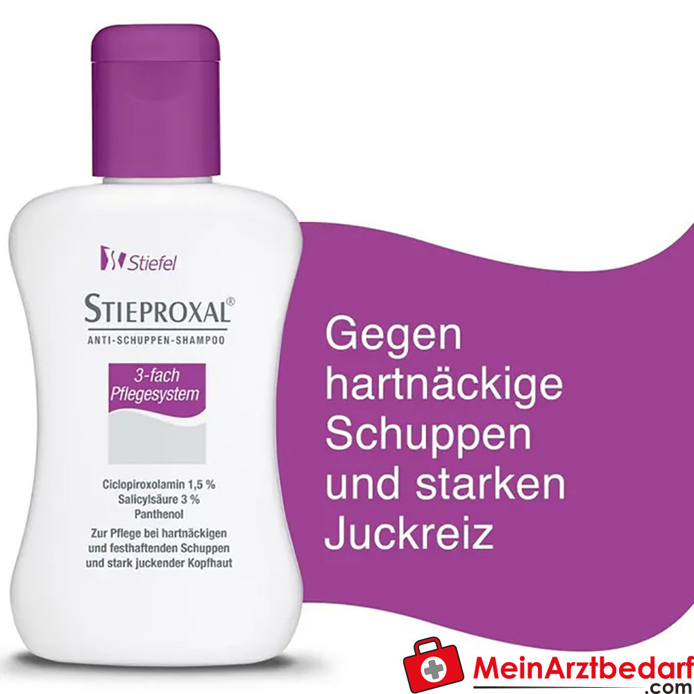 STIEPROXAL 3-fach Shampoo bei hartnäckigen Schuppen, 100ml.