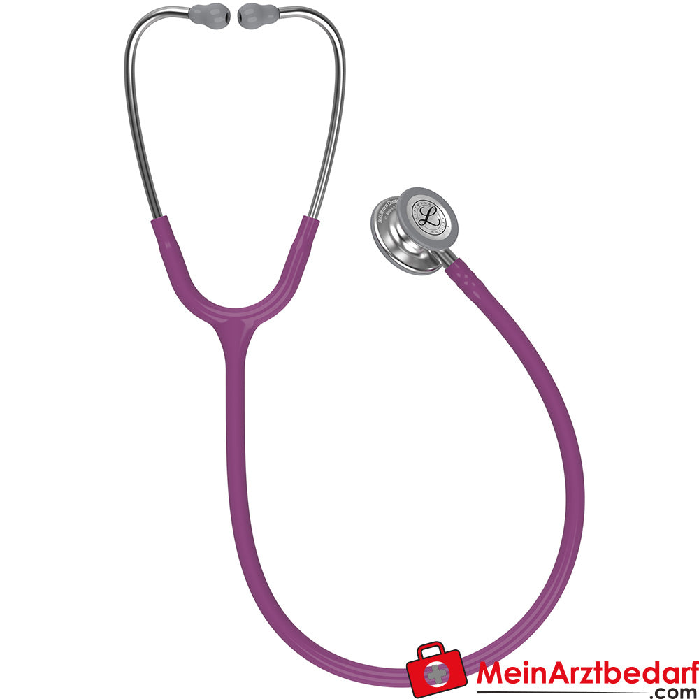 Littmann Classic III Stethoscoop, Dubbele frequentie, Enkel-slang, Roestvrijstalen editie