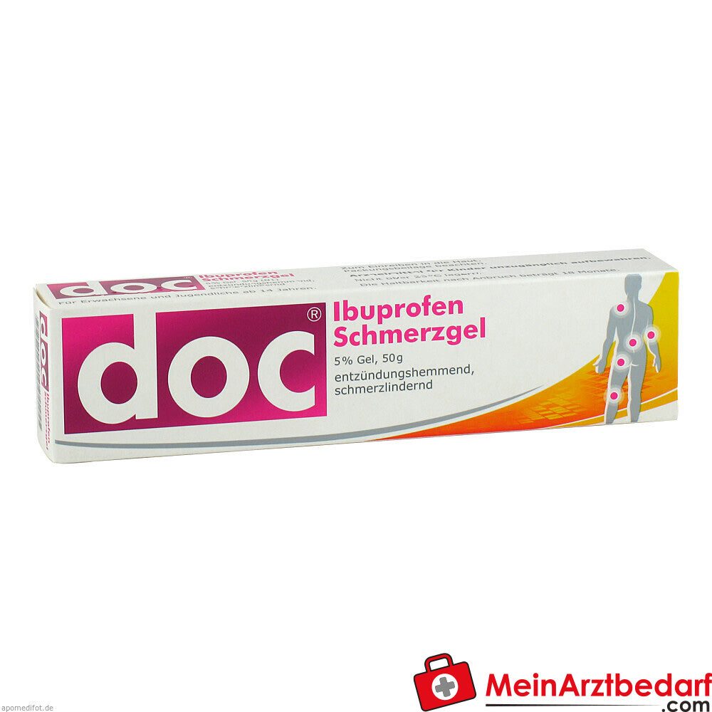 Doc Ibuprofen Schmerzgel 5%.