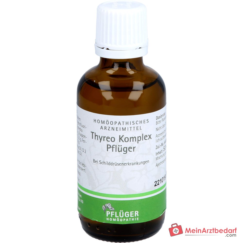 Pflüger Thyreo Komplex Tropfen mit Fucus D2 und Ephedra D3 50 ml