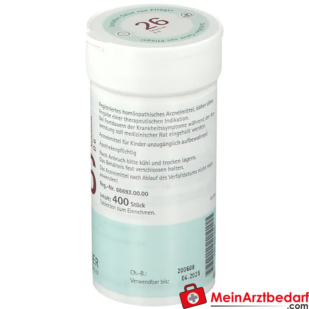 Biochemie Pflüger® Nr. 26 Selenium D6 Tabletten.