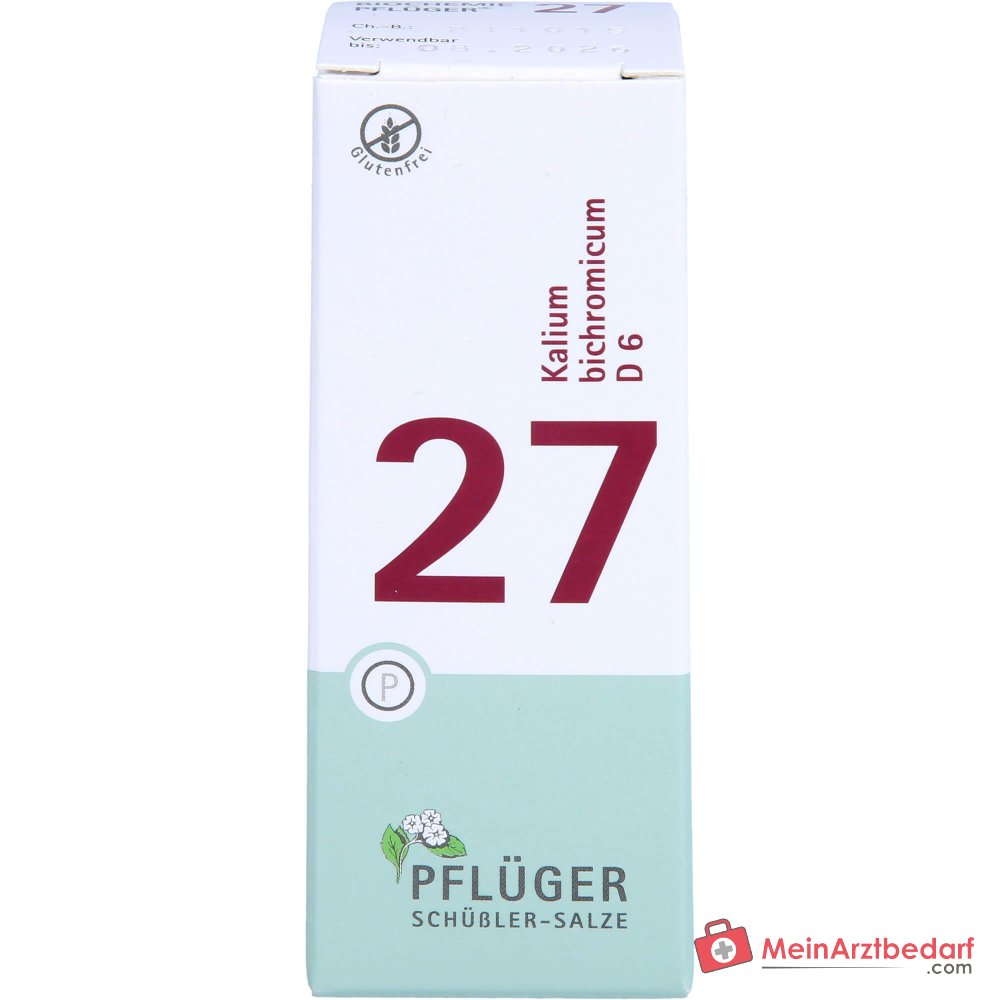 Biochemie Pflüger nr. 27 Kaliumbichromicum D6 250 mg Tabletten
