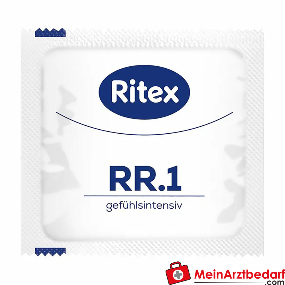 Ritex RR.1 Préservatif ultra-fin avec film lubrifiant sensitif 1 pièce