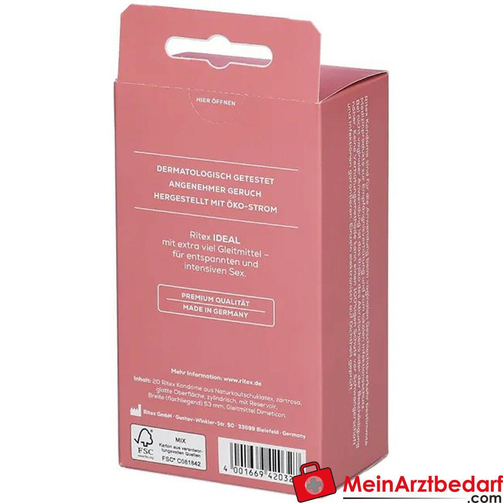 Ritex IDEAL Kondome extra-feucht 53 mm