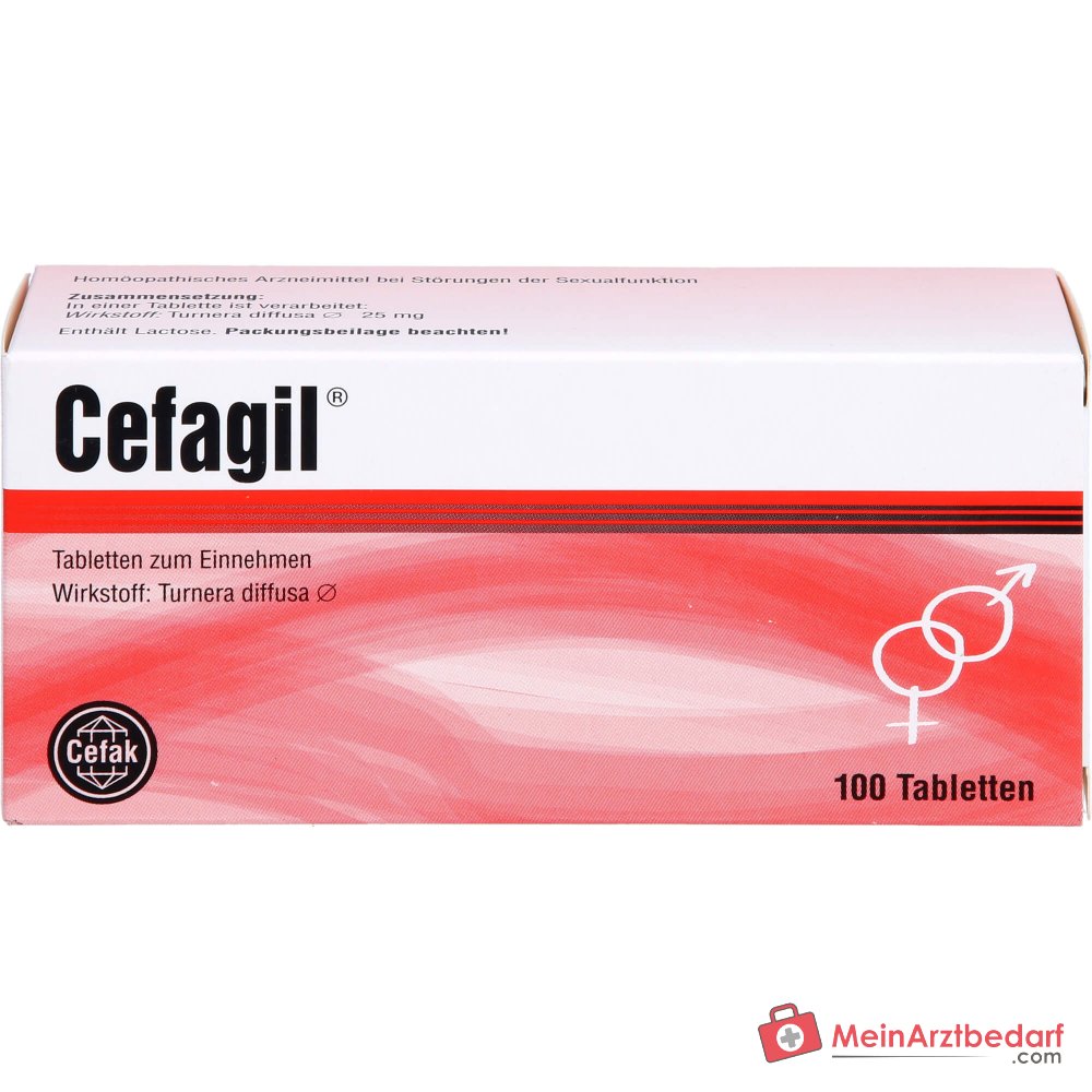Cefagil tabletten 25 mg Turnera diffusa moedertinctuur